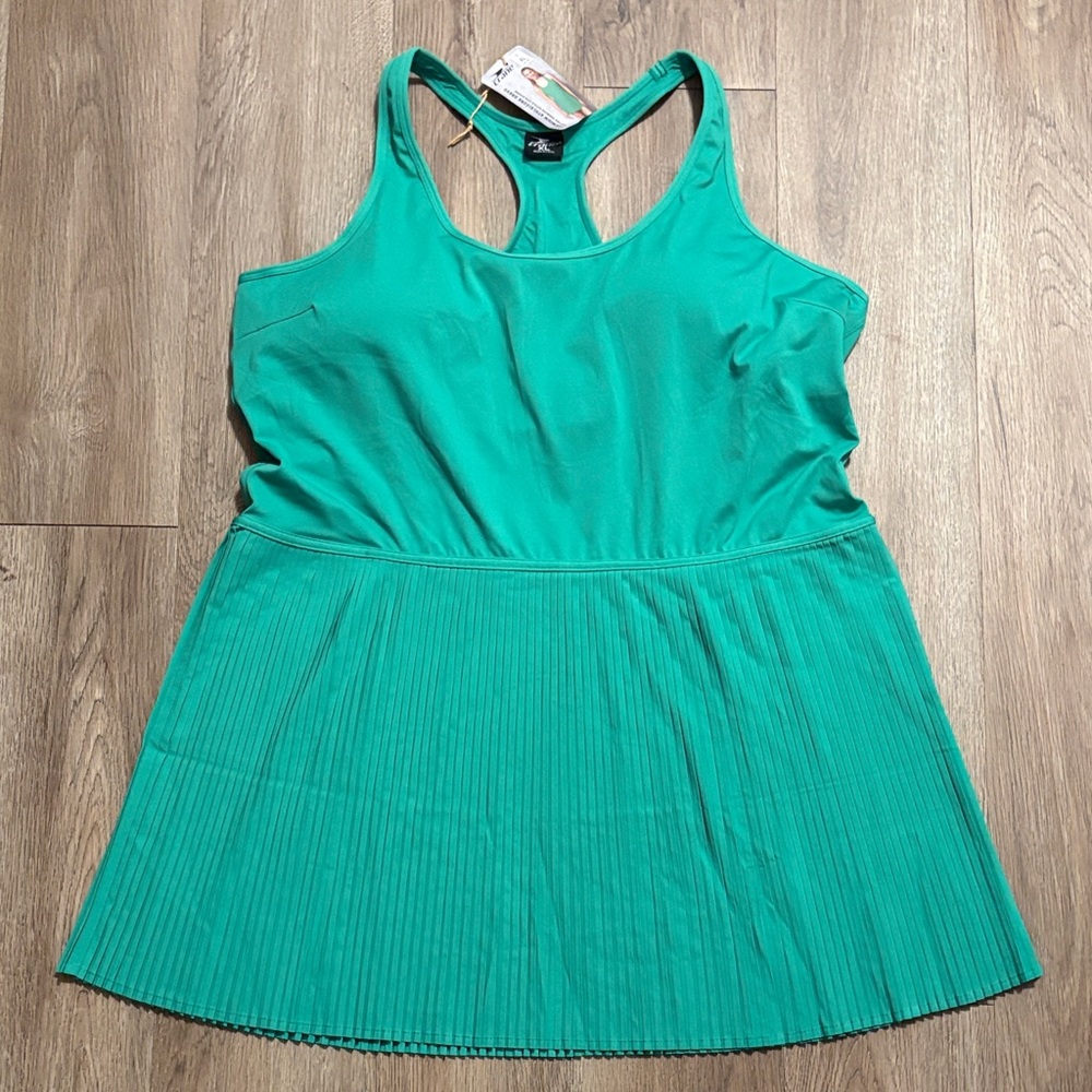 Green Active Mini Dress